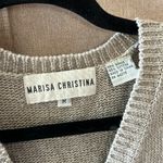Marisa Christina Multicolor Butterfly Knit Vest medium Photo 2