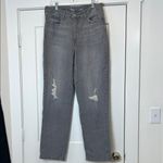 Old Navy Women's Gray Hi rise O.G. Loose jeans size 14 Tall. Photo 2