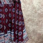 Band of Gypsies Paisley Romper - Burgundy - size S Photo 9