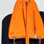Baggallini Bright Orange Backpack Travel Convertible Organized Photo 2