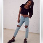 Tilly's RSQ size 26 waist High Rise womens straight leg blue jeans NWT Photo 4