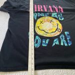 Nirvana  Graphic T-Shirt Black Crewneck Short Sleeve Size XL Photo 6