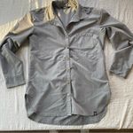 The North Face  Womens Gray Button-Up Shirt Photo 1