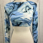 Forever 21 ‼️final must bundle‼️ NWT Sport Crop Top Wicking Fabric Abstract Photo 0