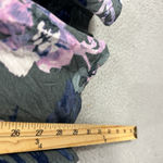 Jessica Simpson Maternity Top Womens Small Green Floral V-Neck Babydoll Tassel Photo 2