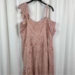 City Chic  Pink Blush Femme Fatale Maxi Dress Sz.M/18 NWT Photo 10