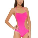 đź’•L'AGENT by AGENT PROVOCATEURđź’• Agata Swimsuit ~ Pink XS NWT Black Photo 6