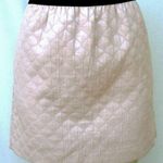 Loft Ann Taylor  pale pink jacquard textured women's mini skirt Photo 0