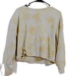 Zella Cream Boxy Long Sleeve Sweatshirt Photo 1