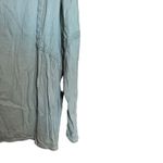 J.Jill Tunic Top Womens Medium Blue Gauze Crinkle Popover Lagenlook Blouse Photo 3