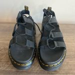 Dr. Martens  Nartilla Black Hydro Leather Gladiator Women's Sandal Size 11 #B1498 Photo 4