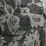 Johnny Was  Sparrows Jacket Embroidered Open Boho Elegant Navy L Photo 6