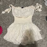 Forever 21 Off-White Romper Photo 2