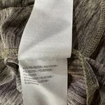 Susan Graver  Large Jacket Open-Front Long Sleeve Stretch Gold Metallic Hi-Low Photo 7