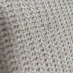 Rue 21 Ling Sleeve Oversized Striped Sweater Pink and White Size Large Photo 6