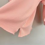 Aerie  Oversized‎ After Sunset Smile+Wave Crewneck Sweatshirt in Peach Size Small Photo 5