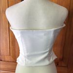ZARA  Elegant White Ruched Top. Photo 2