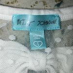 Betsey Johnson  small wifey sequin tank top w/bow Photo 3