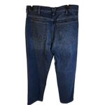 Duluth Women's High Rise Tapered Jeans Size 12 Blue Dark Wash Stretch Photo 1