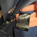 Sea New York NEW NWT  Julian Floral Embroidered Off The Shoulder Midi Dress Navy Photo 14