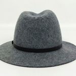 Forever 21 Felted Wool Fedora with Band in Gray | Size S/M Photo 3