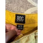 BDG  super high rise foxy shorts in mustard yellow size 25 Photo 2
