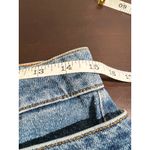 Sandro  Paris H18Kitty Bleu Double Waisted Designer Jeans Size 40 FR US 8 Photo 9