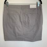 5/$25 NWT Dalia Collection Gray City Fit Mini Skirt Size 8 Photo 3