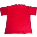 Warner Brothers Vintage 90s Tasmanian Devil Christmas Yule Be Cool Red Graphic T-shirt Photo 2