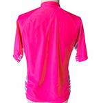 UV SKINZ UPF 50+ Sunwear Swimwear Hot Neon Pink & Gray Top ~ Women's Size LARGE Photo 2