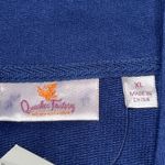 Quacker Factory Women's Navy Blue Vest & Skort Set Size XL Rhinestone Zip NWT Photo 9