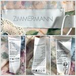 Zimmermann  Halliday Floral Lace Trim Balloon Sleeve Cotton Shirt 8 US NWT Photo 13