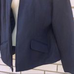 Sag Harbor 100% wool black zipper lined blazer jacket with front pocket-size 10 Photo 5