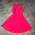 Lulu’s Just Us red open back S date night skater dress Photo 1