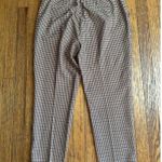 L'Agence  Ludivine Trouser Pants Tan  Houndstooth Size 8 Photo 8