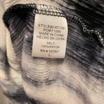 La Miel Navy Tie Dye Top With Lace Detail. Size L Photo 9