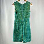 Diane Von Furstenberg  Carpreena Pebble Lace Mini‎ Dress in Green Size 2 Photo 4