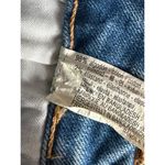 ZARA Womens Medium Wash High Rise Cut Off Booty Shorts Festival Size 4 Photo 4