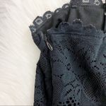 Isaac Mizrahi saac Mizrahi for Target black lace tank top Photo 3