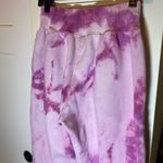 Nike Pink Tie Dye Jogger Sweatpants Cotton XS Photo 5