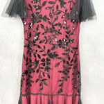 Art Deco Womens Sequin Mesh Maxi Dress XXXL Gatsby Roaring 20s Costume Cosplay Red Size undefined Photo 2