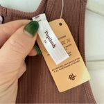 Popilush Brown Shapewear Modal Sleeveless Crew Neck Slimming Maxi Dress XS NWT Photo 6