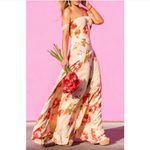 Reformation Isadora gown in champagne Photo 4