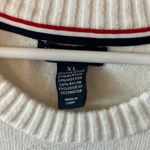 U.S. Polo Assn. U.S. polo white sweater navy blue letters xl Photo 1