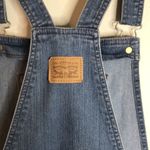Levi's  denim jumper overalls dress size large juniors Photo 8