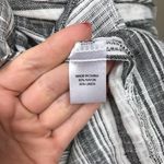 Drew  linen stripe‎ tie front dress sleeveless Photo 8