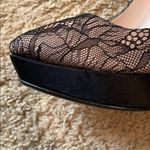 Glint Black Lace Heels Size 7.5 Photo 3
