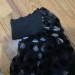 Hutch Fit and Flare Dress Size 4 Black NEW Swiss Dot Sleeve Party GNO Anthro Photo 4