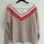 12th Tribe New With Tags Faux Layer Varsity Sweater Photo 0