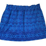 Joe Fresh  Blue Patterned Women's Skirt Photo 0